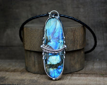 Labradorite Paisley Necklace