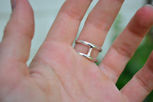 Flower Double Banded Ring #2 // Size 7.5