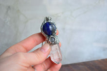 Lapis & Moonstone Crystal Wand