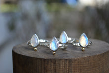 Moonstone 14k Gold // Sterling Rings