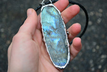 Labradorite Paisley Necklace
