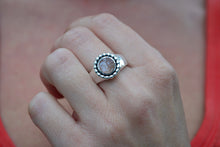Peach man in Moonstone Signet Rings