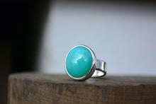 Turquoise Chalcedony Ring