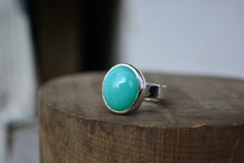 Turquoise Chalcedony Ring
