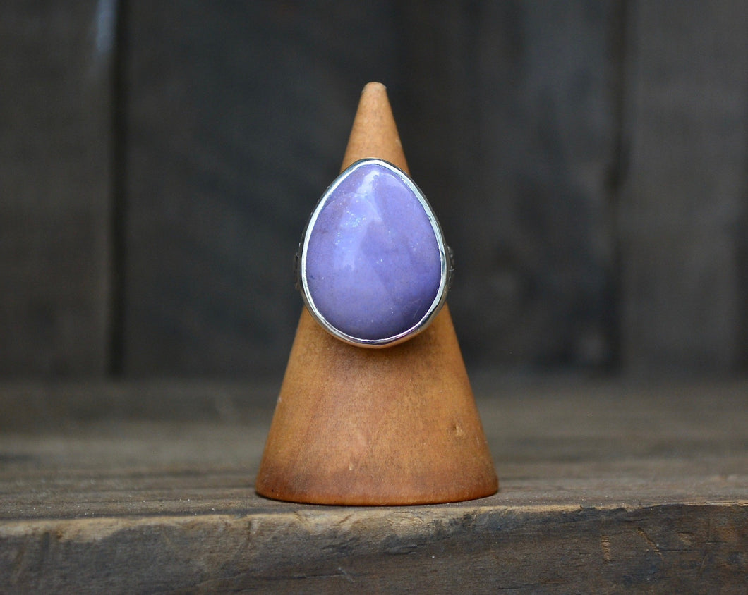 Burro Creek Agate Ring