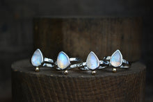 Moonstone 14k Gold // Sterling Rings