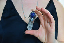 Lapis & Moonstone Crystal Wand