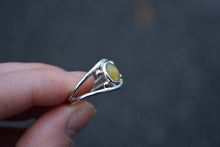 Four Points Opal Ring // Size 7.25-7.5