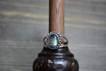 Labradorite Roped Double Band Ring