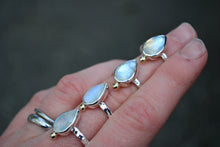 Moonstone 14k Gold // Sterling Rings
