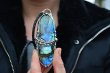 Labradorite Paisley Necklace