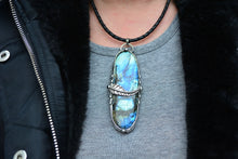 Labradorite Paisley Necklace