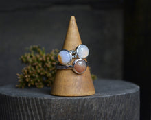 Agate Stacking Rings