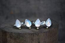 Moonstone 14k Gold // Sterling Rings