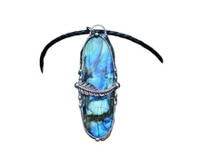 Labradorite Paisley Necklace