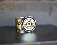 Brass Bullet Ring // Size 6
