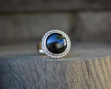 Black Onyx Ring // Round // Made to Order