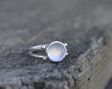 Rose Quartz Four Point Ring Size 8.25