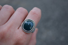 Bloodstone Roped Ring // Size 8