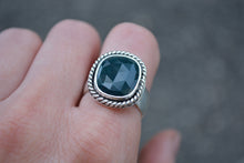 Bloodstone Roped Ring // Size 8