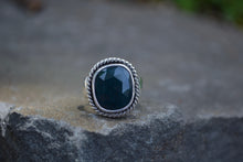 Bloodstone Roped Ring // Size 8