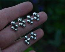 Recycled Sterling Bubble Earrings
