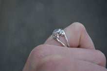 Moonstone Four Point Ring // Size 6.75
