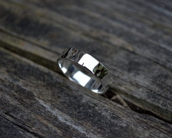 Hammered Sterling Band