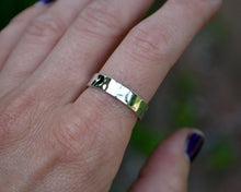 Hammered Sterling Band