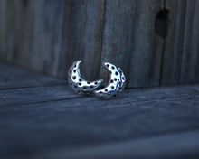Crescent Moon Post Earrings