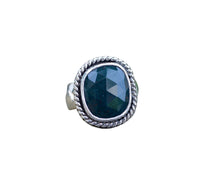 Bloodstone Roped Ring // Size 8