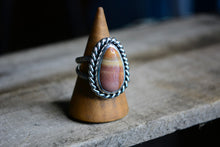 Polychrome Jasper Double Banded Ring Size 8.75