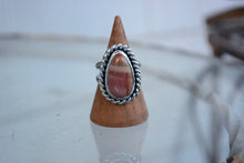 Polychrome Jasper Double Banded Ring Size 8.75