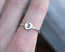 Personalized Initial Stacking Ring