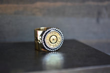 Brass Bullet Ring // Size 8.25