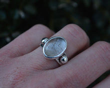 Rutilated Quartz Empress Ring Size 6.75