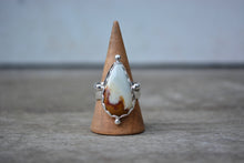 Four Points Picture Jasper Ring // Size 9