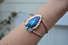 Labradorite & Turquoise Cuff