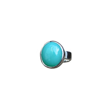 Turquoise Chalcedony Ring