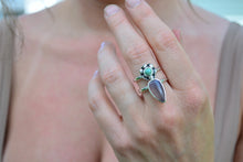 Flower Double Banded Ring #2 // Size 7.5