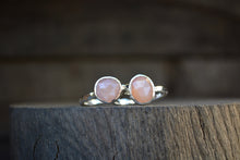Peach Moonstone Stacking Ring