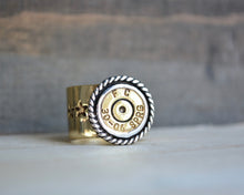 Brass Bullet Ring // Size 6