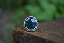 Bloodstone Roped Ring // Size 8