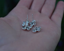 Recycled Sterling Bubble Earrings