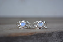Moonstone Four Point Ring // Size 5.5