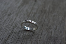 Half Round Sterling Silver Band