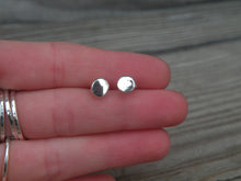 Recycled Pebble Stud Earrings